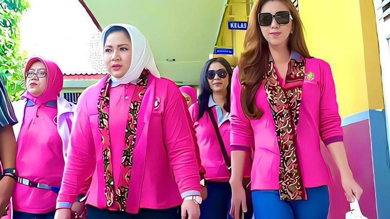 Hari Anak Nasional, Ibu Kombes Cantik Heni Tania Ajak Anak-anak Binaan LPKA Kelas 1 Tangerang Bernyanyi