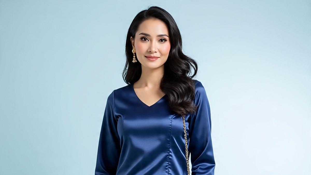 10+ Contoh Baju Kondangan Bahan Satin Terbaru, Tampil Mewah dan Anggun Tanpa Ribet
