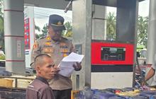 Polres Pasaman Barat Pastikan Pengecekan BBM Bio Solar di SPBU Sesuai Aturan