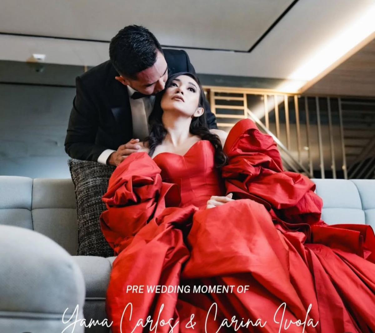 Pernikahan Intim Yama Carlos dan Carina Ivola di Jakarta, Apa yang Membuatnya Spesial?