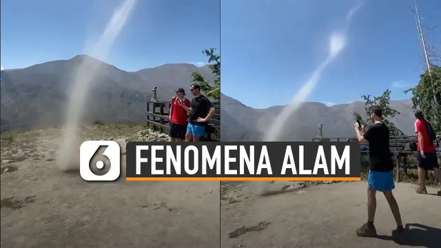 Video fenomena alam unik datang dari Negara Chile mengundang perhatian.