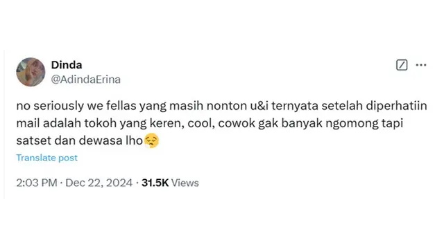 6 Cuitan Netizen tentang Karakter Mail 'Upin Ipin' Ini Lucu tapi Bikin Ikut Terharu