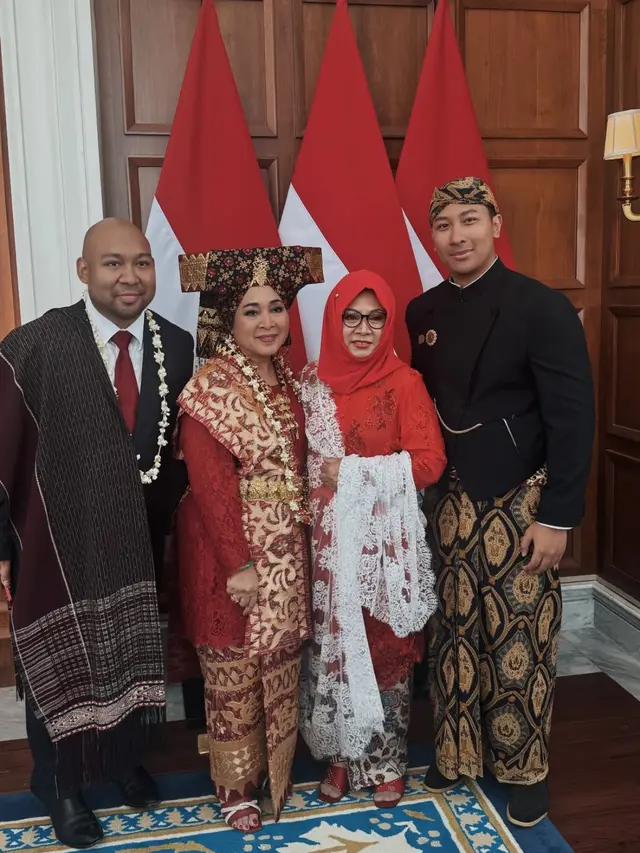 Gaya keluarga Cendana hadir di Upacara Kemerdekaan Indonesia ke-80.