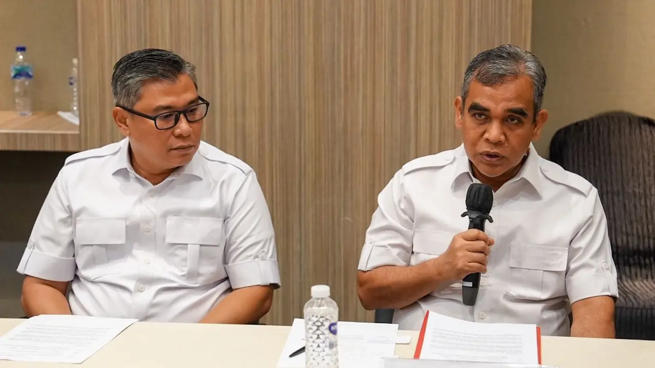 Sekretaris Partai Gerindra Ahmad Muzani.