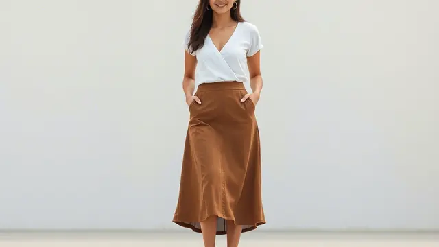 Outfit Cokelat