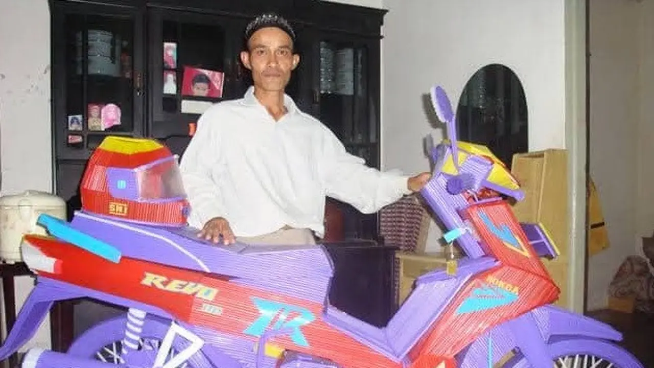motor dari sedotan