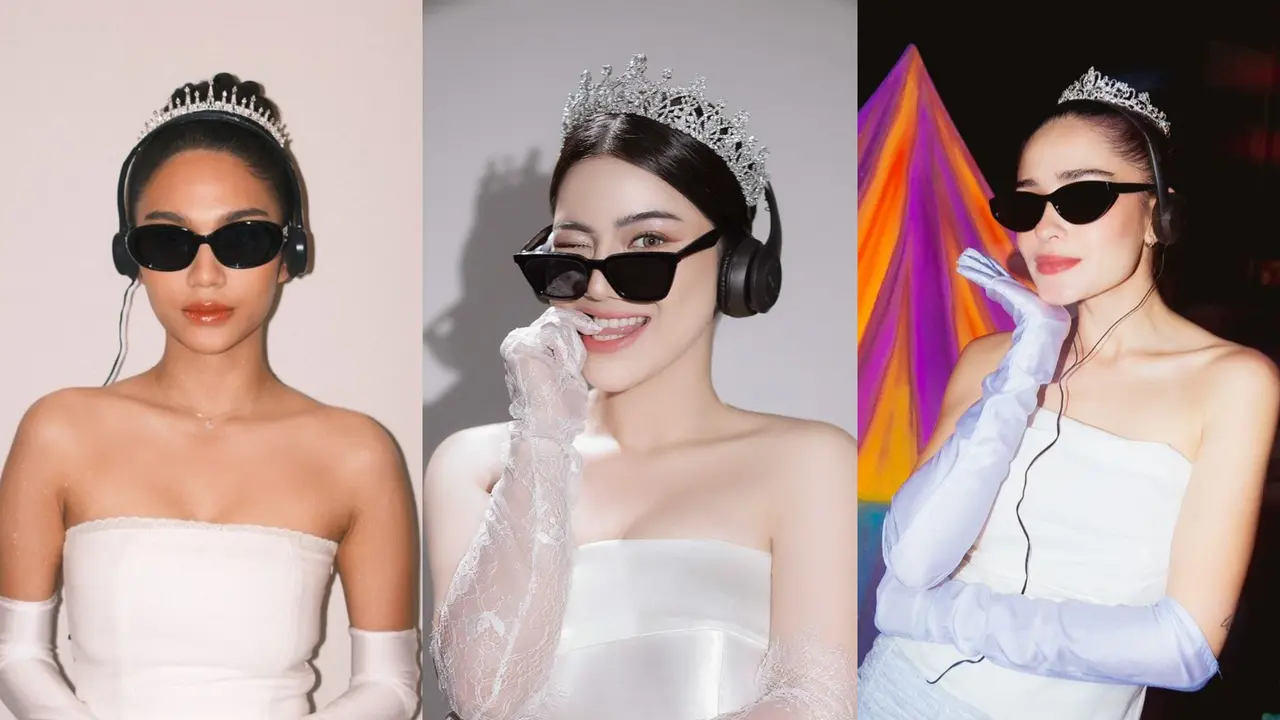Adu Gaya Azizah Salsha, Felicya Angelista, dan Yasmine Wildblood Princess Diaries Jadi Ikon Favorit di Halloween 2024