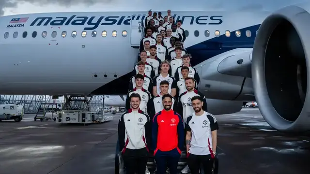 Skuad Manchester United bersiap bertolak ke Malaysia