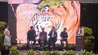 Terinspirasi Keindahan Alam Indonesia, Seiko Dukung Konservasi dan Pelestarian Harimau Sumatera. (Liputan6.com/Henry)