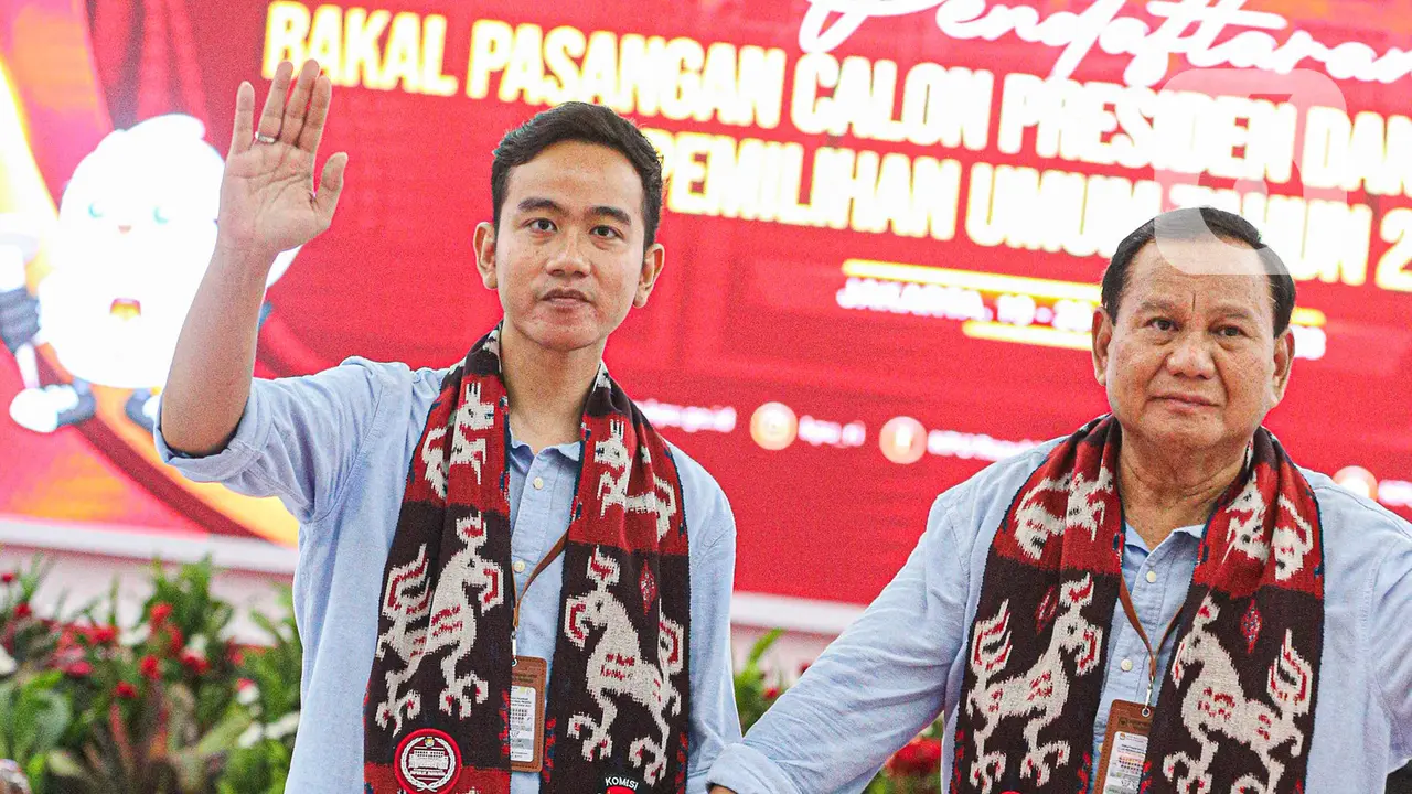 Prabowo Subianto dan Gibran Rakabuming Raka