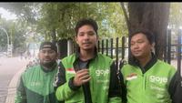 Peringatan Hari Buruh atau May Day 2026 membawa secercah harapan bagi para pengemudi ojol. (Liputan6.com/Muhammad Radityo Priyasmoro)