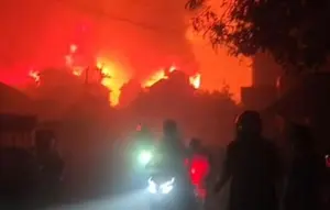 Kronologi 500 Rumah di Bangka Selatan Terbakar