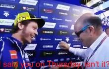 [Video] Candaan Rossi ke CEO Dorna soal kerjasama Marquez-Lorenzo