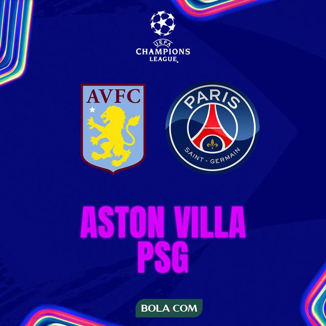 Liga Champions - Aston Villa Vs PSG