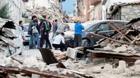PM Italia: Korban Gempa 120 Jiwa, Itu Belum Angka Final...