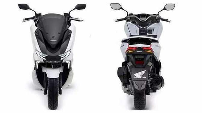 Wujud Honda PCX 2022 Sudah Bocor Masuk Indonesia 