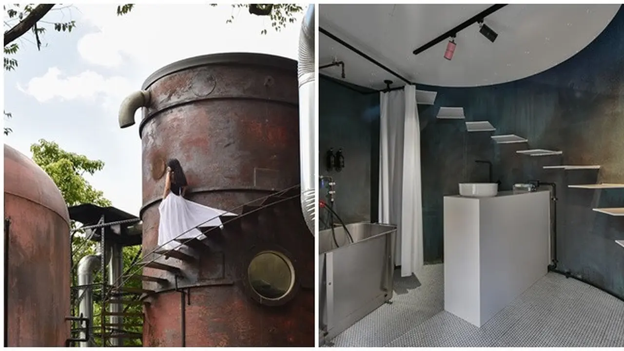 Berada di Dekat Hutan, Ini 6 Potret Hotel "Tangki Bir" La Felicita yang Indah dan Estetik