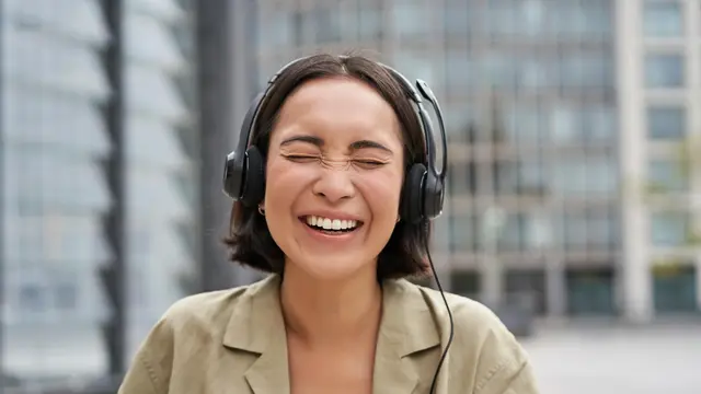 Laughing