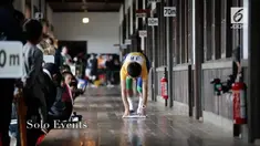 Jepang gelar lomba bersihkan gedung tua. Perlombaan ini bernama Zokingake Race Z-1 Grand Prix.