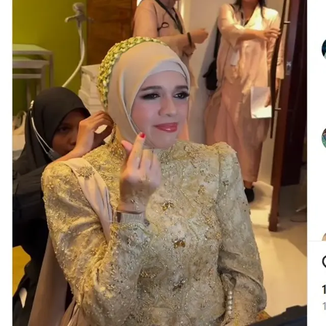Sikap Geni Faruk Saat Dirias Bubah Alfian Ramai Disorot Warganet.