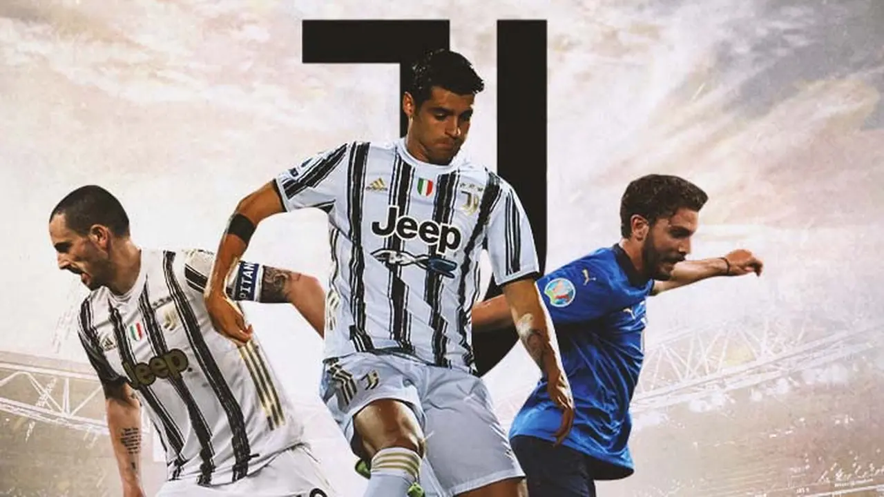 Juventus - Leonardo Bonucci, Alvaro Morata, Manuel Locatelli