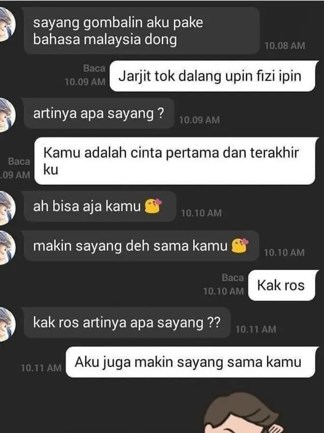 6 Chat Gombalan Pakai Bahasa Asing Ini Kocak Tapi Romantis