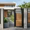 10 Desain Pagar dengan Kotak Surat Modern, Bikin Fasad Rumah Lebih Rapi dan Fungsional