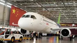 China Tantang Boeing dan Airbus, Pesawat C919 Resmi Terbang Internasional