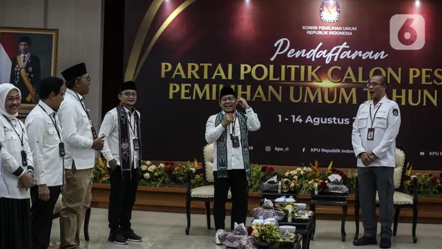Cak Imin Daftarkan PKB ke KPU