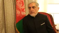 Kepala Eksekutif Afghanistan Abdullah Abdullah (Wali Yadien / Liputan6.com)