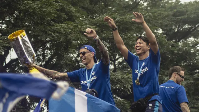 pawai persib bandung bobotoh