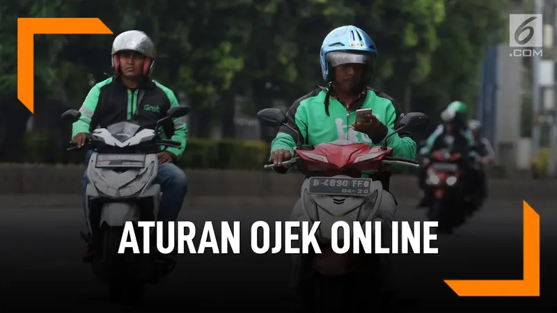 Wajib Tahu, Ini Poin Inti Aturan Ojek Online