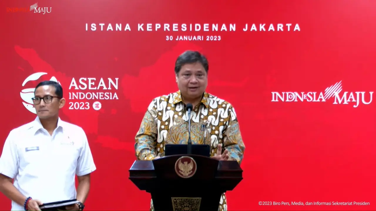 Menteri Koordinator Bidang Perekonomian Airlangga Hartarto
