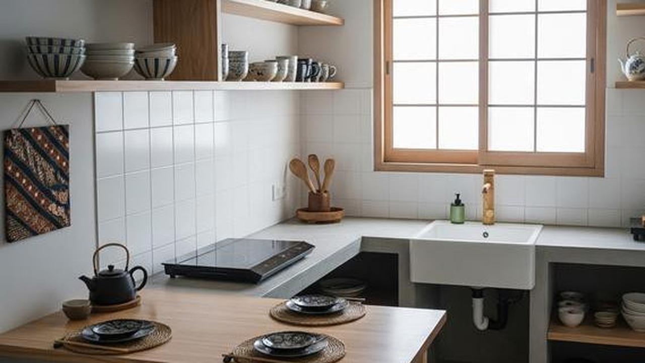 Dapur Kecil Jadi Mewah, 9 Inspirasi Desain Dapur Ala Jepang buat Ukuran 2x2 Meter Tanpa Biaya Besar