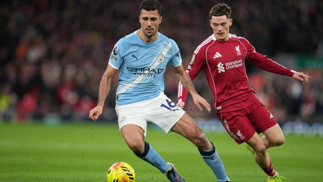 liverpool vs manchester city wirtz rodri