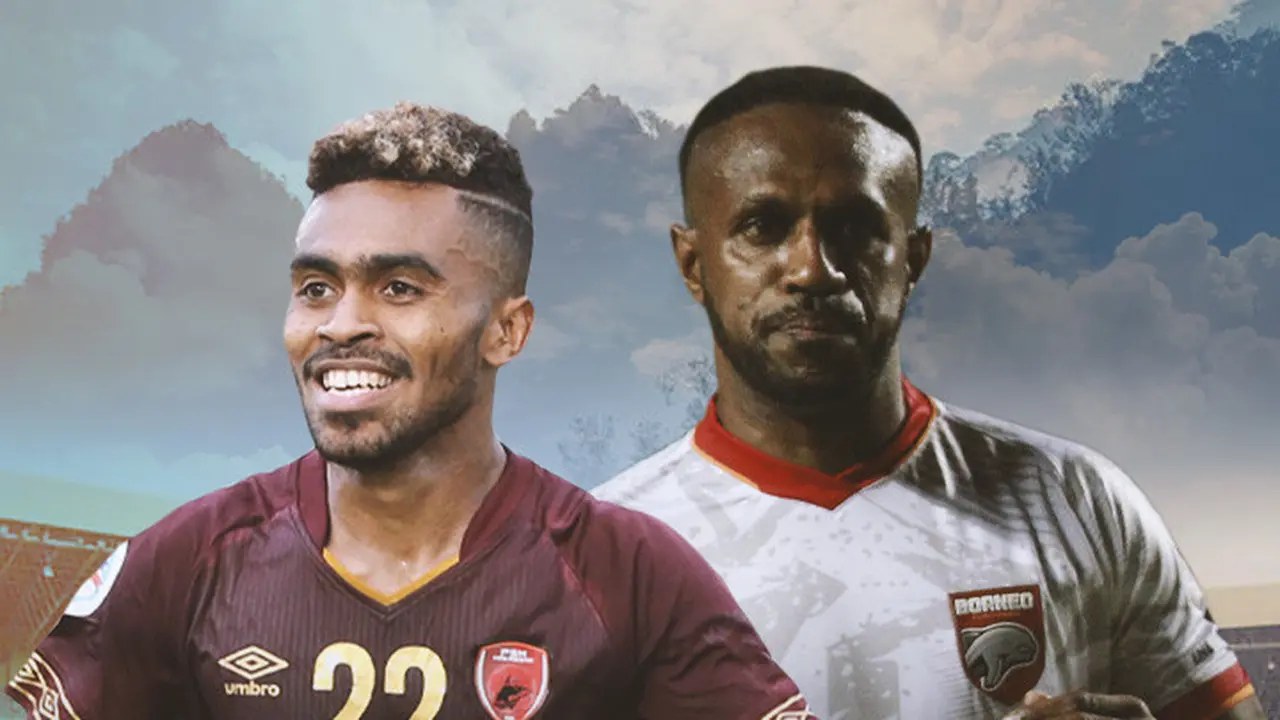 Ilustrasi - Duel PSM Makassar Vs Borneo FC: Yacob Sayuri Vs Boaz Solossa