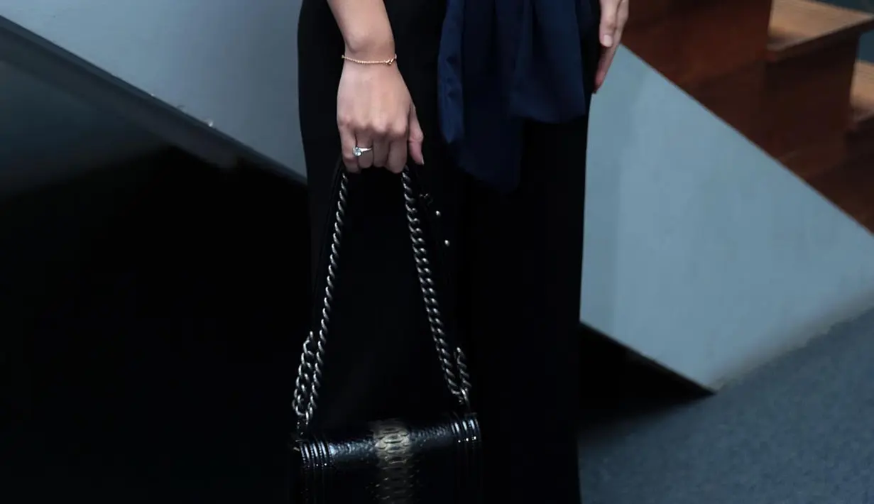 Citra Kirana, di SCTV Tower, Jakarta Pusat, Selasa (9/5/2017). (Deki Prayoga/Bintang.com)