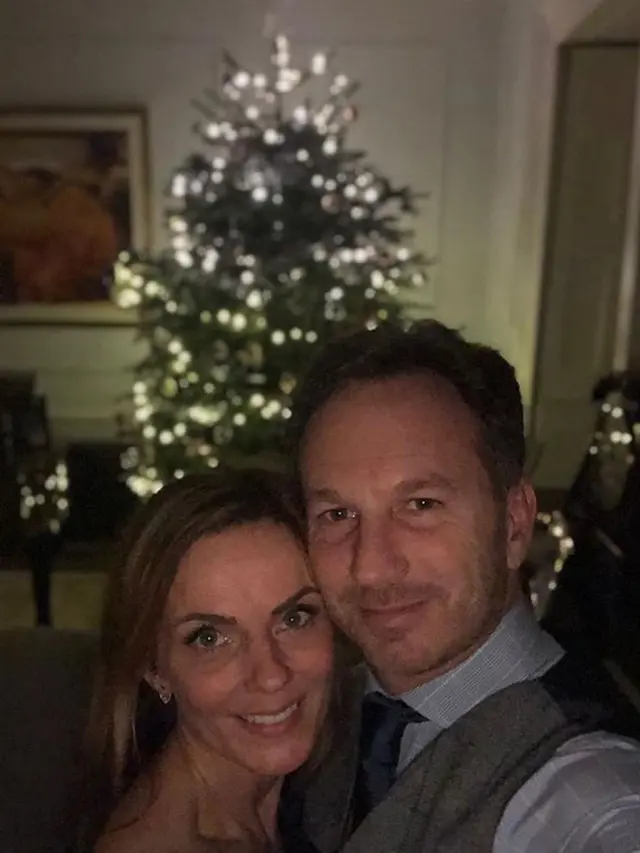 Geri Halliwell dan suaminya (Instagram/ therealgerihalliwell -  https://www.instagram.com/p/BrKapZhA3Rz/)