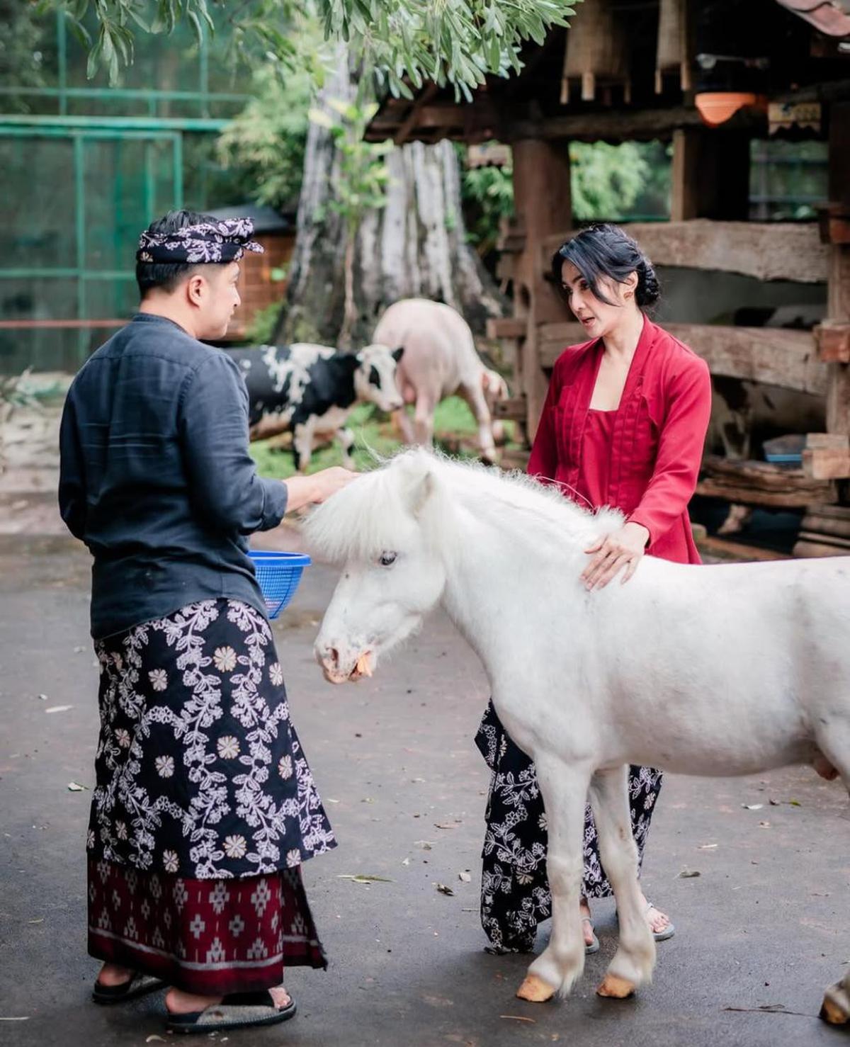 Maudy Koesnaedi Seru-Seruan di Aviary DeHakim, Kenalan dengan Salsa si Sapi hingga Kagum dengan Hutan Mini di Tengah Kota!