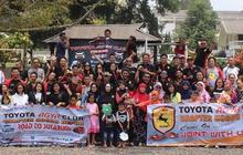 Touring Toyota Agya Club Bordep sambangi Sukabumi