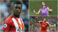 Kabar transfer pada Selasa (1/11/2016), diwarnai persaingan Manchester United dan Chelsea untuk mendapatkan bek asal Prancis, Lamine Kone. (EPA)