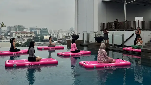 Soulace Hadirkan Floating Yoga & Pilates Pertama di Jakarta (photo by soulace)