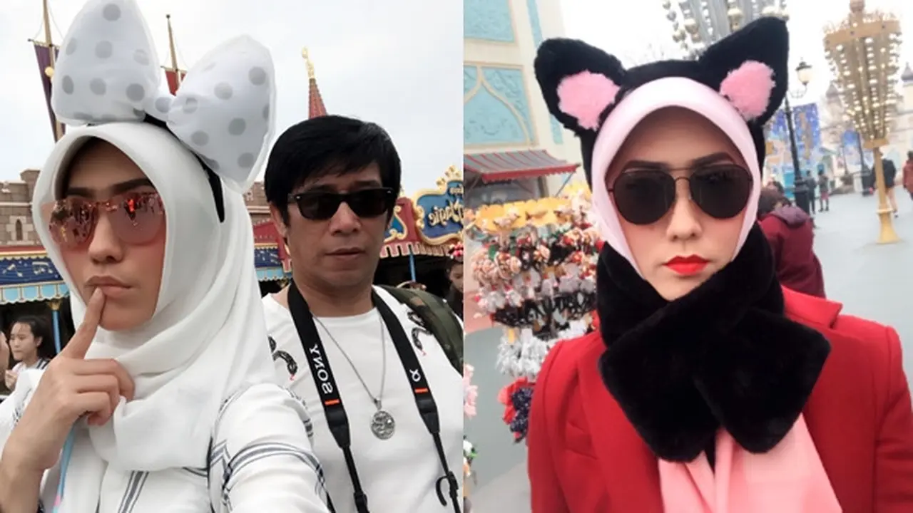 Potret Dina Risty Istri Muda Parto Patrio