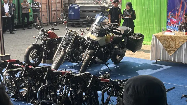 Langgar Permendag, Penyelendupan Harley-Davidson Bekas Asal China Digagalkan