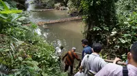 Sungai Denggung yang terletak tidak jauh dari mata air Toino yang dipervaya sebagai mata air enteng jodoh (ist)