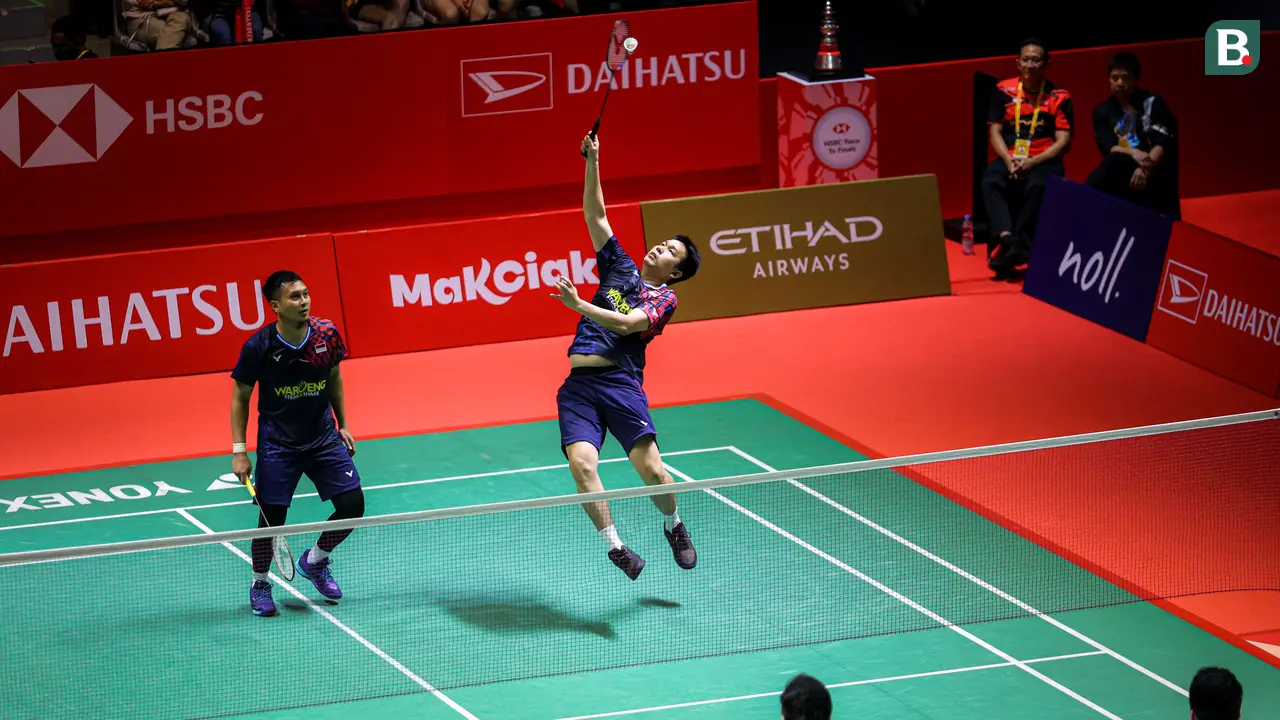 Foto: Bungkam Wakil Taiwan, The Daddies Amankan Tiket 16 Besar Indonesia Masters 2025