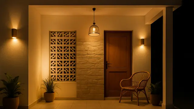 Model Teras Rumah Sederhana Bernuansa Putih