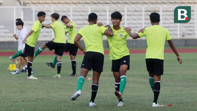 Foto: Shin Tae-yong Genjot Latihan Timnas Indonesia U-19 Jelang Piala AFF U-19 2022