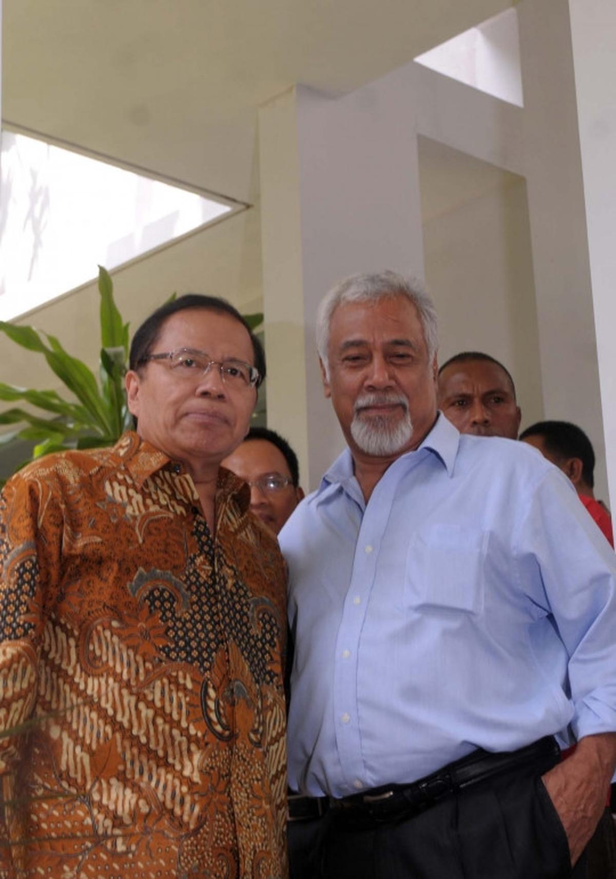Keakraban Menteri Rizal Ramli sambut kunjungan Xanana Gusmao