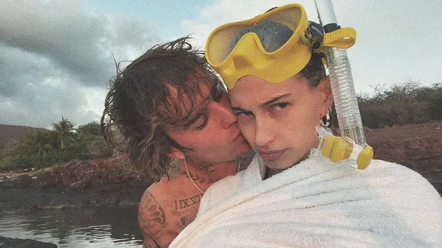 Justin Bieber dan Hailey Baldwin (Sumber: Instagram/@justinbieber)